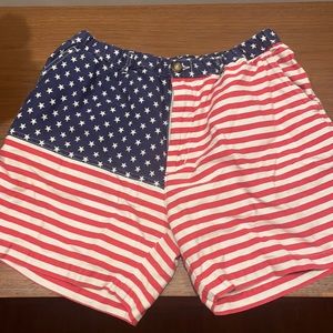 American flag shorts